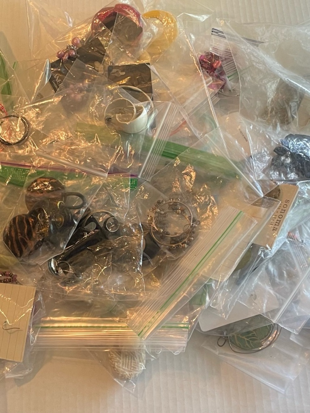 Mixed Costume Jewelry Lot-Multicolor Earrings